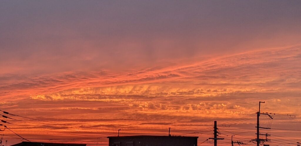 夕日の写真