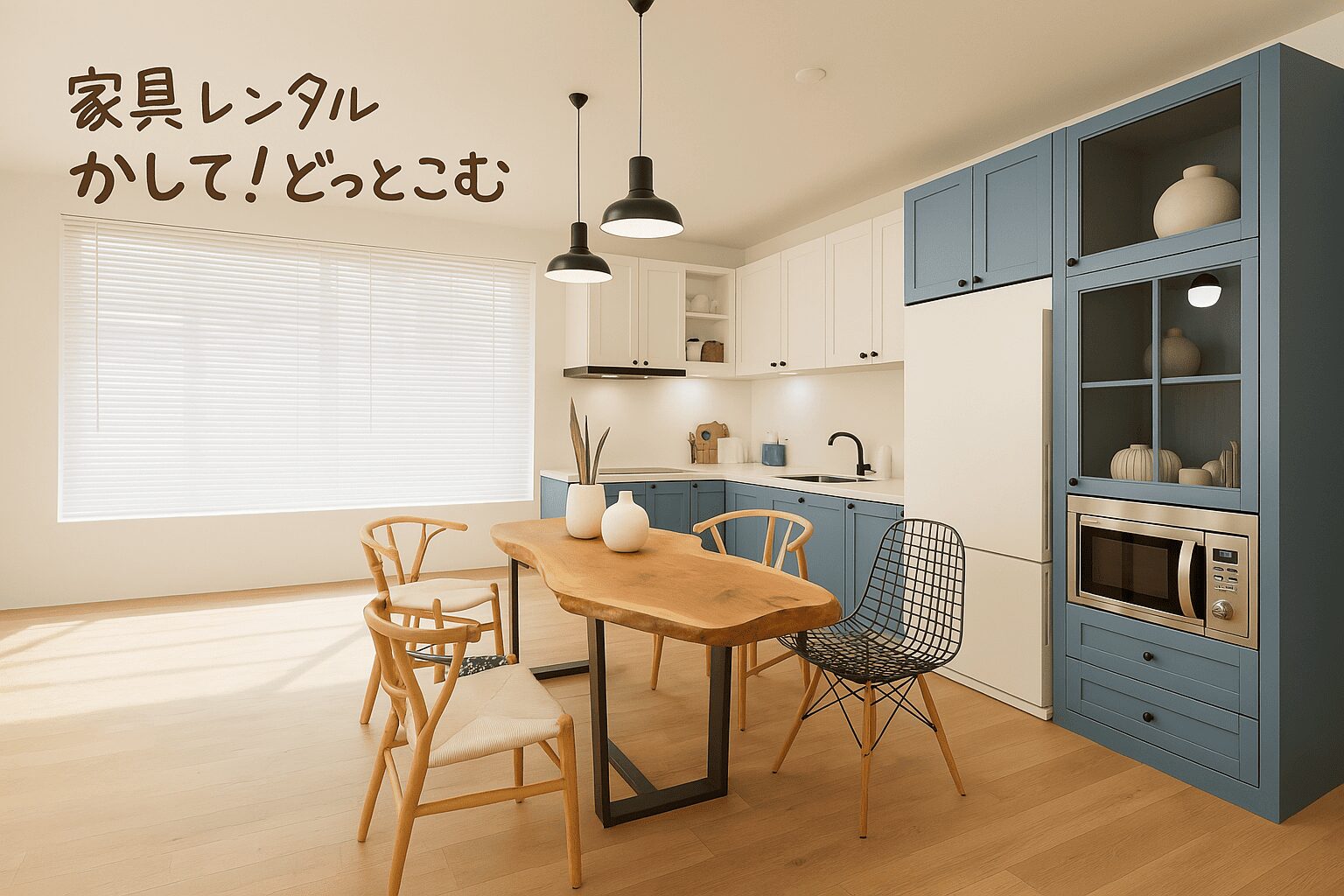 おしゃれな部屋の画像にかして！どっとこむの文字
